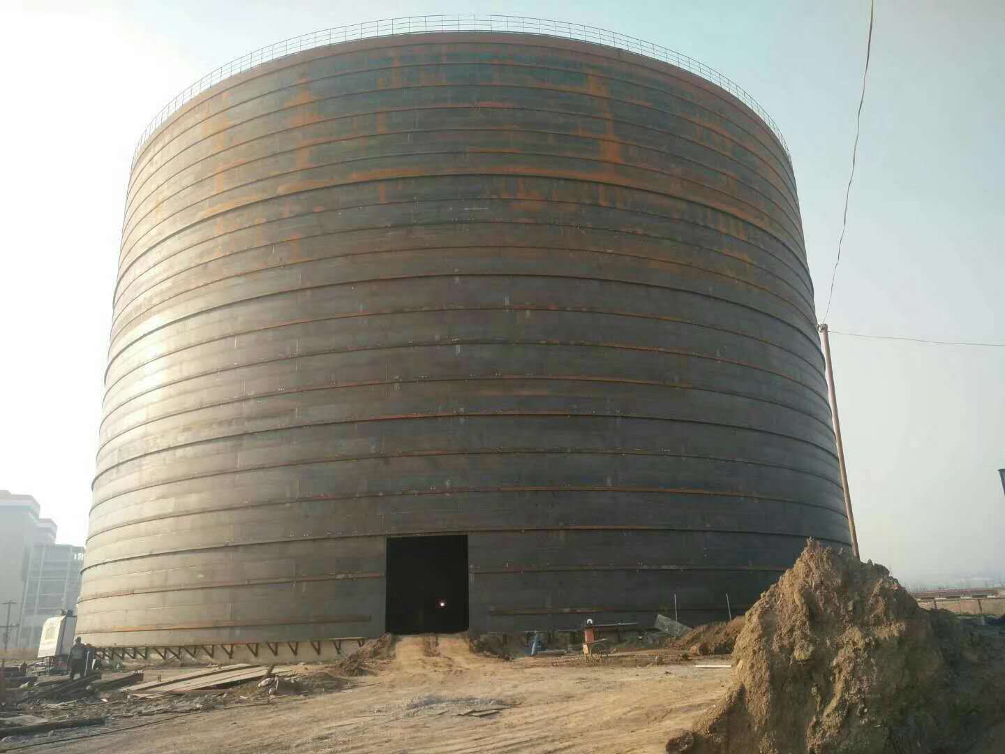 玉龙承建大型钢板库的好处及原理