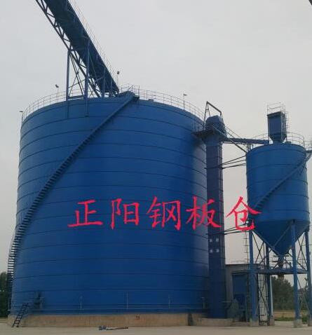 玉龙大型矿粉钢板库